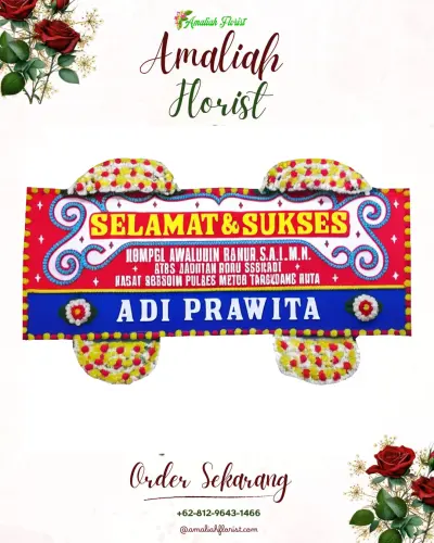 Karangan Bunga Ucapan Selamat di Rumah Duka Kasih Abadi Samarinda