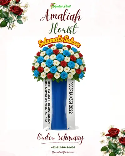 Standing Flower di Rumah Duka Kasih Abadi Samarinda